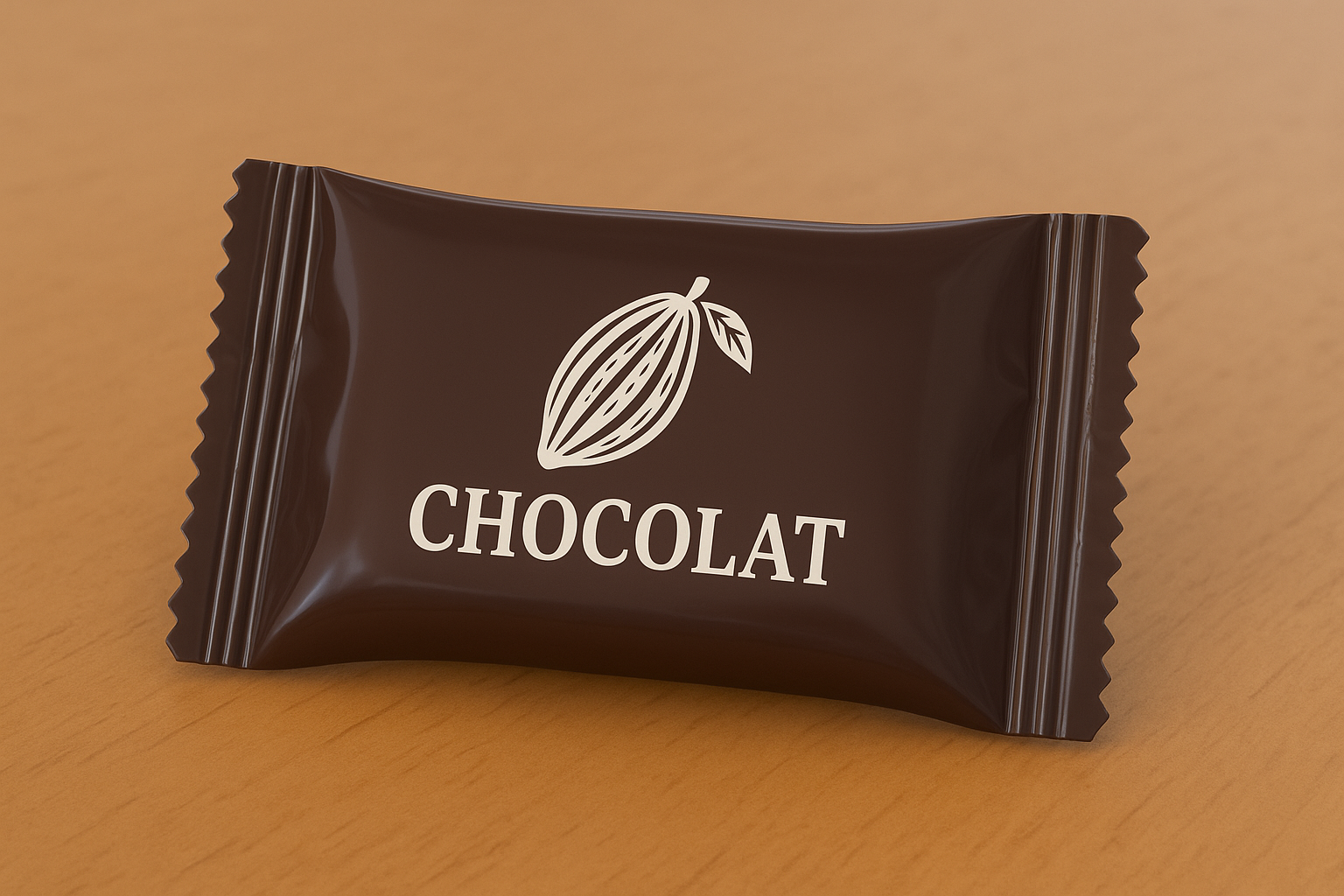 Sachet de chocolat noir